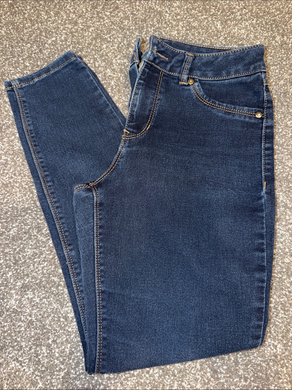 Blue Spice Indigo High-Waist Skinny Jeans size 7 ~26” inseam
